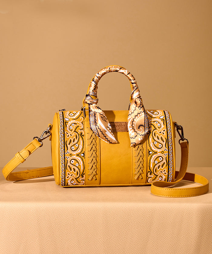 Wrangler Desert Paisley Boston Bag