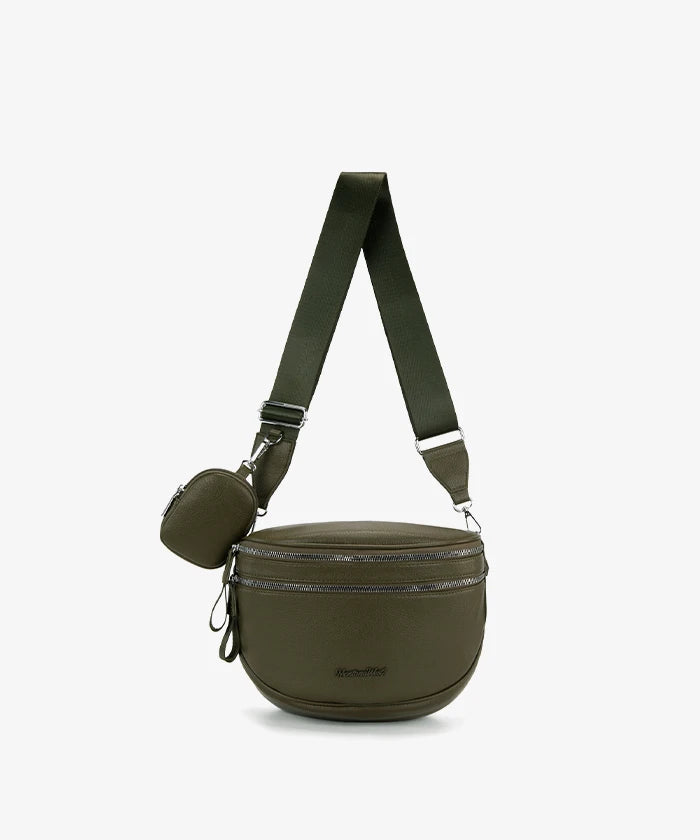 Montana West Dual Zipper Bum Bag