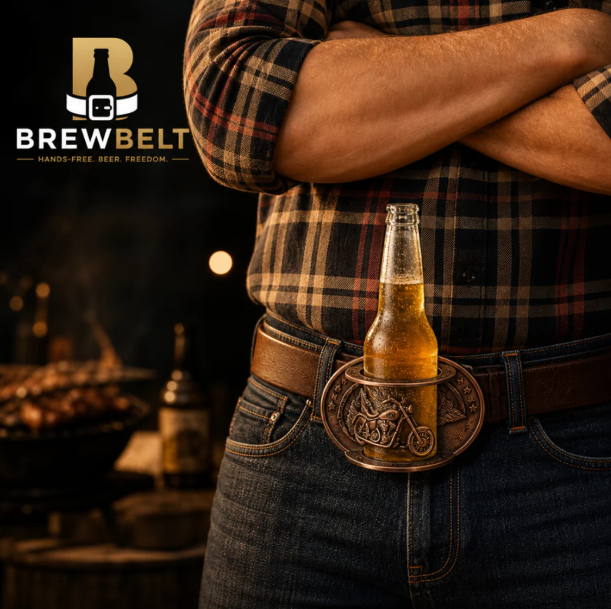 🎁 Perfect Gift for Beer Lovers – Country Beer Belt BuckleTM