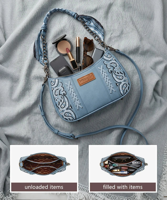 Wrangler Desert Paisley Shoulder Bag