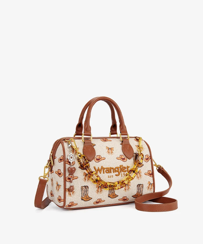 Wrangler Rodeo Icons Western Boston Bag