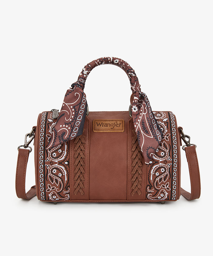 Wrangler Desert Paisley Boston Bag