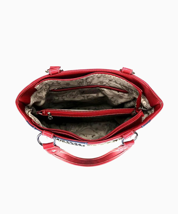 Montana West American Flag Concealed Carry Tote Bag