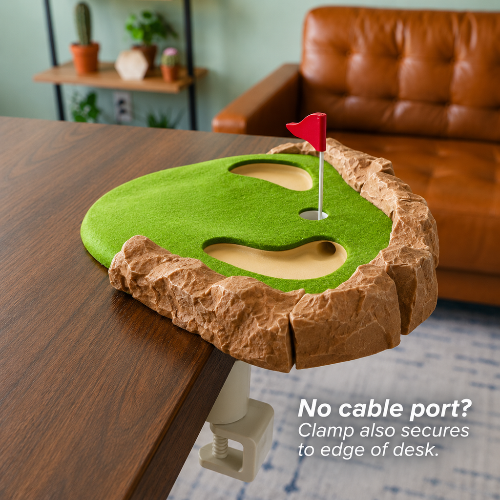 ⛳  Desktop Golf – Introducing the "Real Golfer" Putting Game!