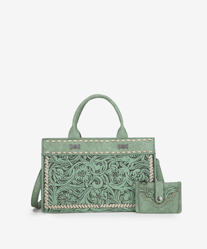 Montana West Floral Tooled Tote Bag Collection