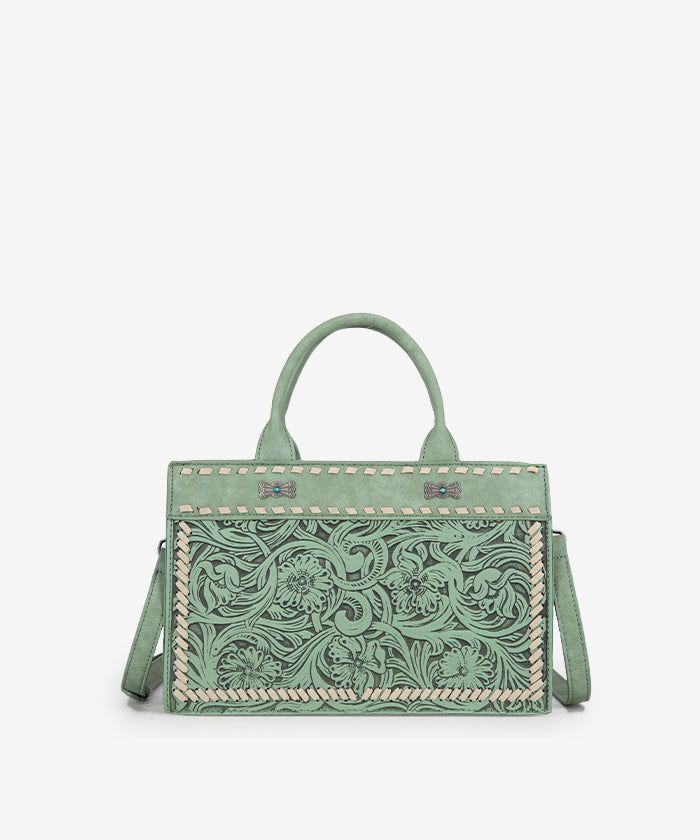 Montana West Floral Tooled Tote Bag Collection