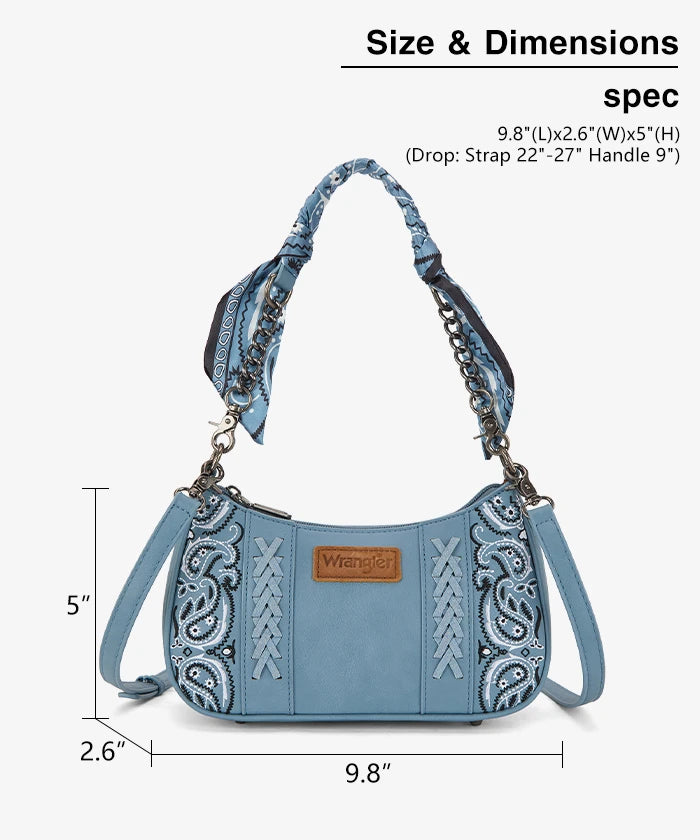 Wrangler Desert Paisley Shoulder Bag