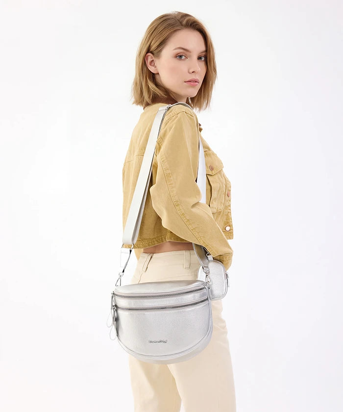 Montana West Dual Zipper Bum Bag