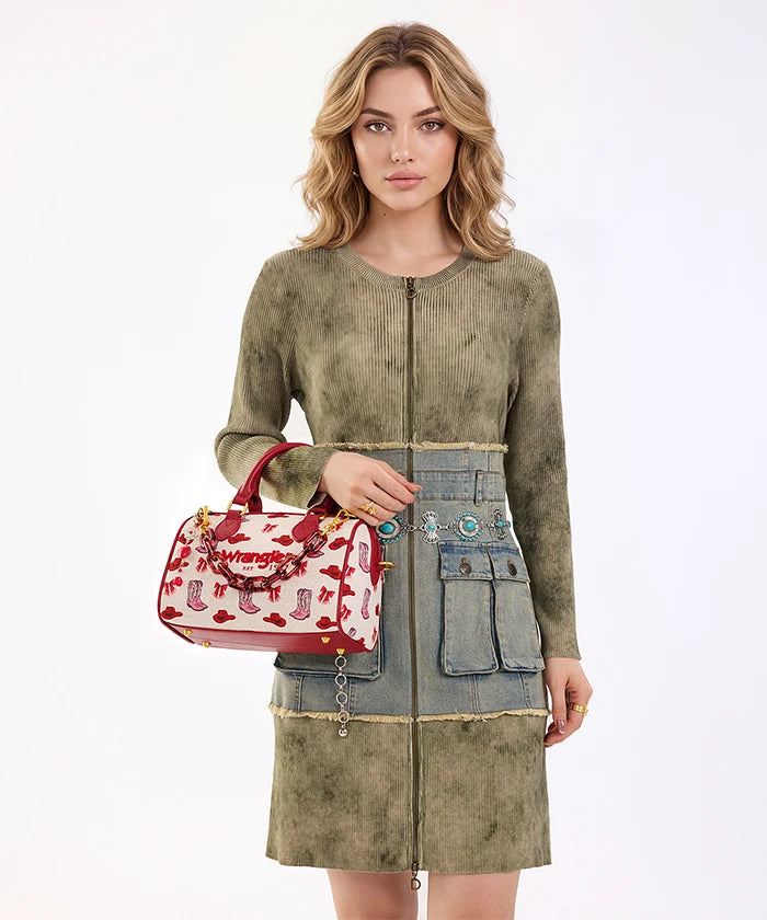 Wrangler Rodeo Icons Western Boston Bag