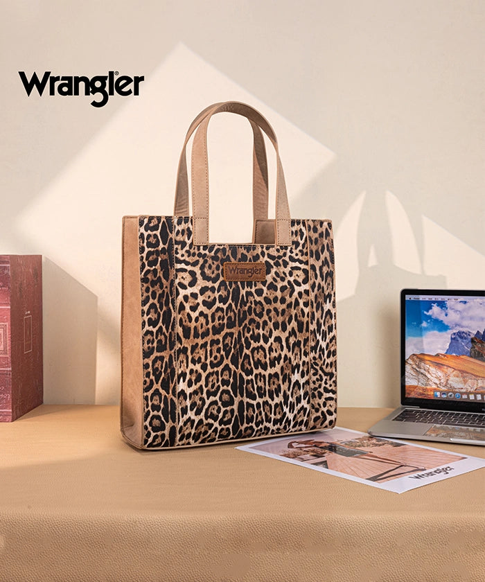 Wrangler Wildside Cheetah Tote Bag