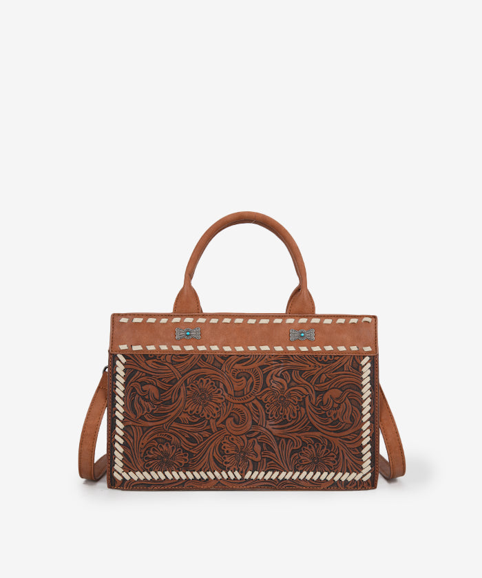 Montana West Floral Tooled Tote Bag Collection