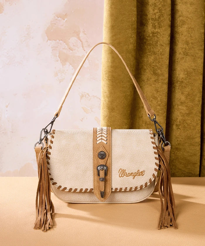 Wrangler Western Fringe Shoulder Bag