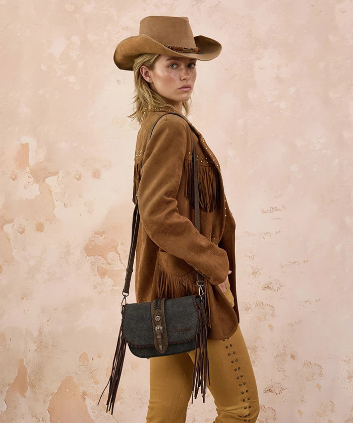 Wrangler Western Fringe Shoulder Bag
