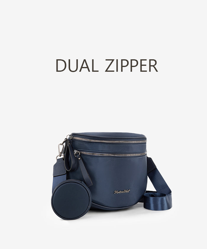 Montana West Bum Bag with Zipper –  Stylish Fanny Pack