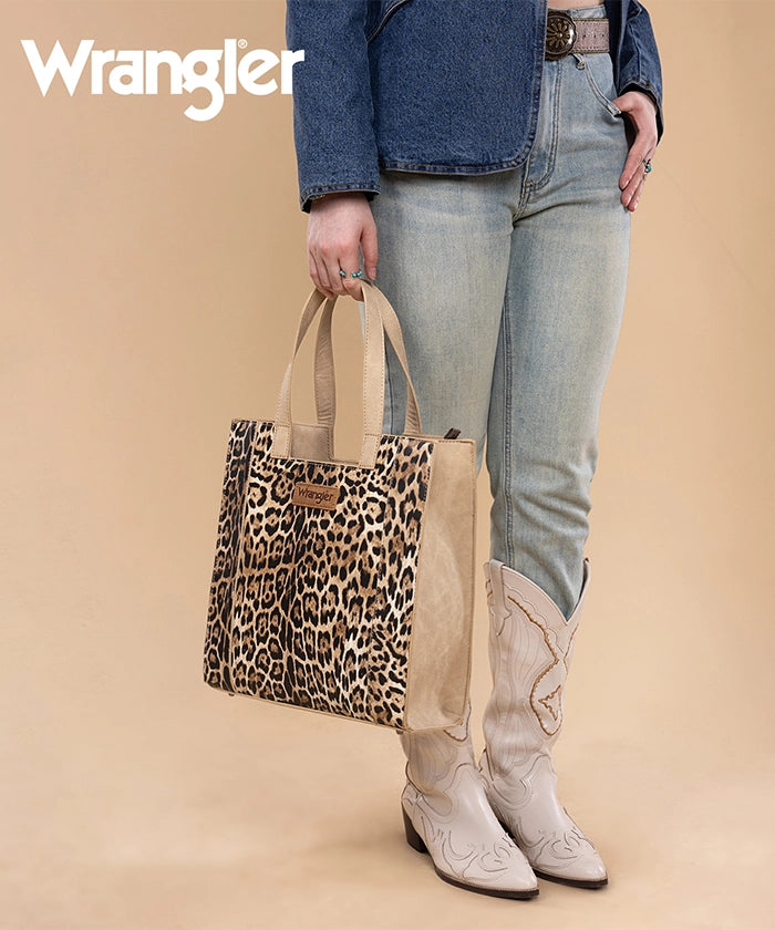Wrangler Wildside Cheetah Tote Bag