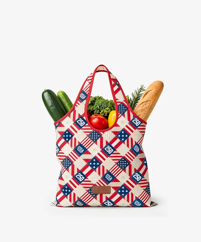 Montana West (USA) 250th Anniversary Reusable Grocery Bag (Preorder, Ships 5/20)