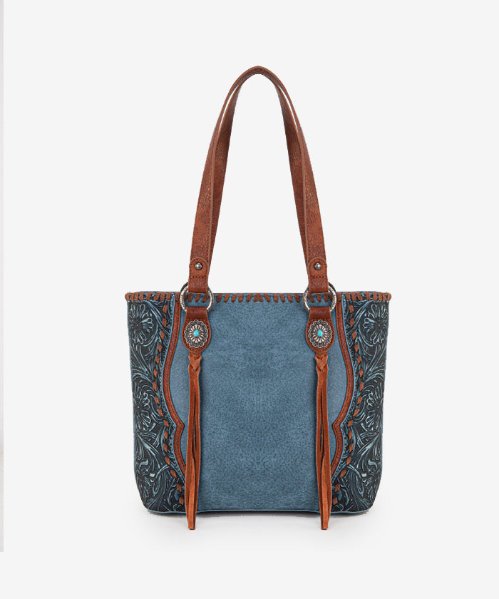 Trinity Ranch Floral Tooled Concealed Carry Tote Bag Collection