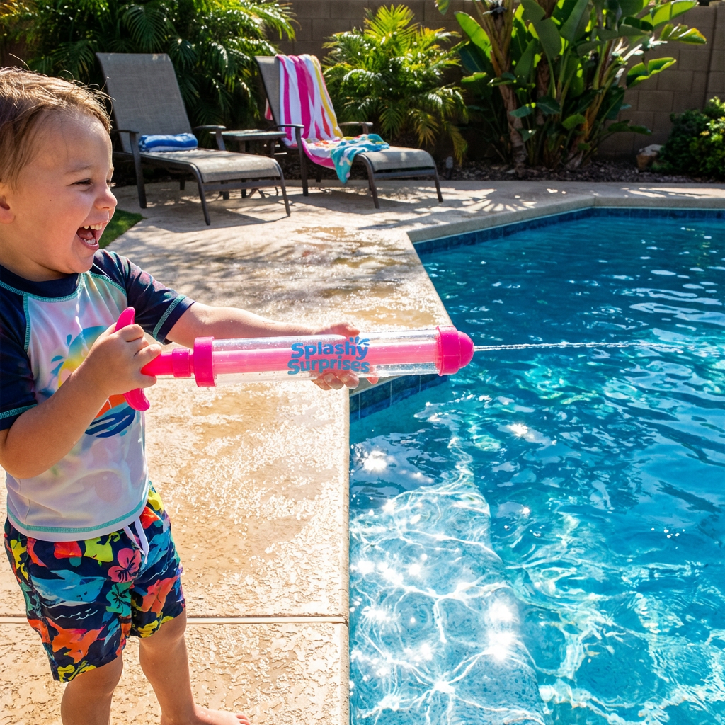 💥 Limited-Time 79% OFF! 🌊 Rotating Fireworks Water Gun – Ultimate Summer Toy