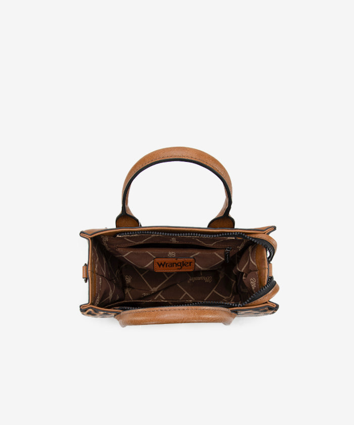 Wrangler Leopard Printed Tote Bag