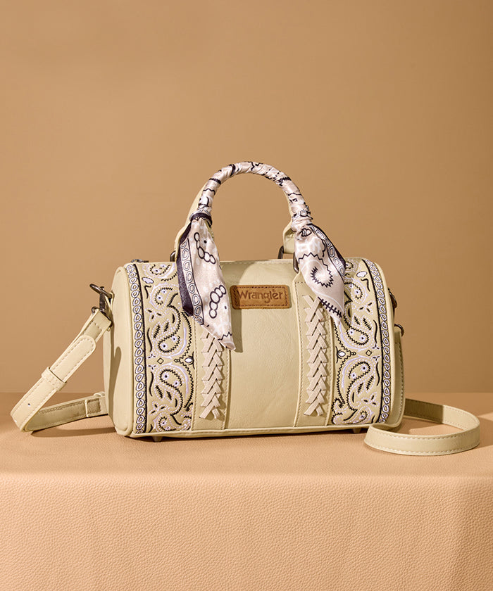 Wrangler Desert Paisley Boston Bag
