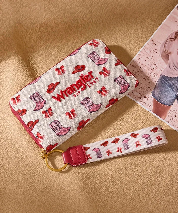 Wrangler Rodeo Icons Canvas Tote Bag