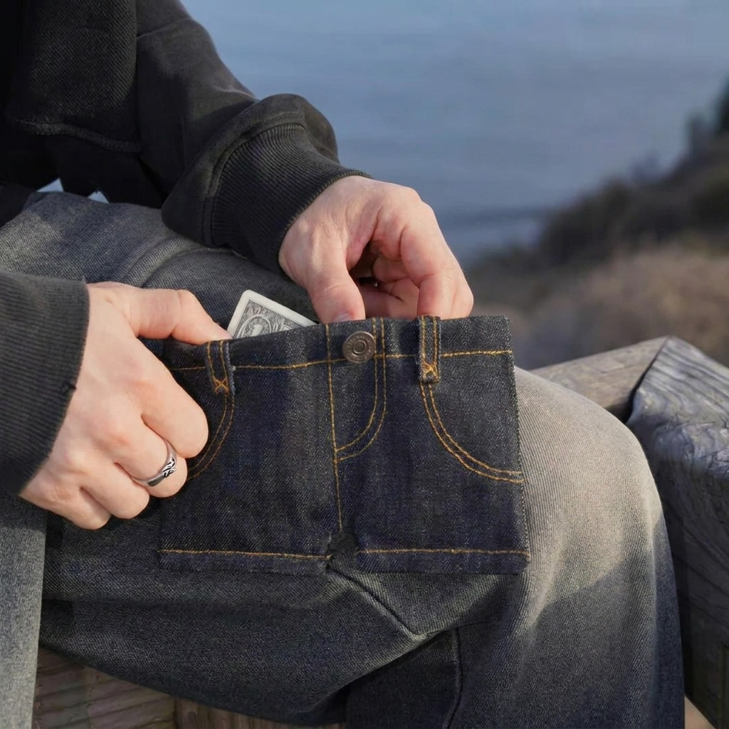 🔥 FINAL CLEARANCE: THE DENIM SHORTS WALLET — JUST $29.99 🔥
