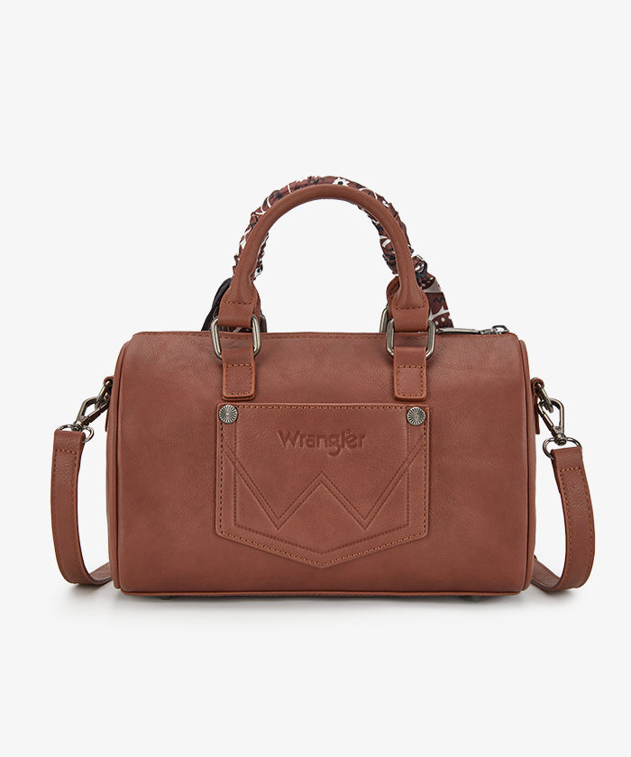 Wrangler Desert Paisley Boston Bag