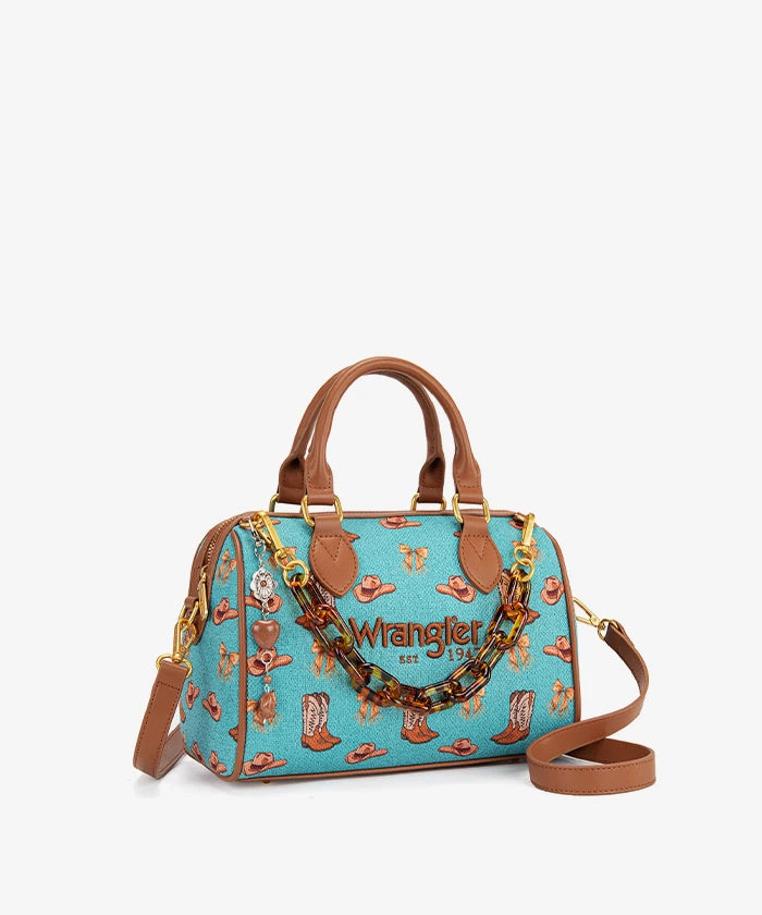 Wrangler Rodeo Icons Western Boston Bag