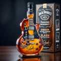 🎁 Father’s Day 49% OFF – 👨‍🎤🤘Appetite for Rock: Vintage Sunburst Guitar Figurine Spirit Bottle🎸✨