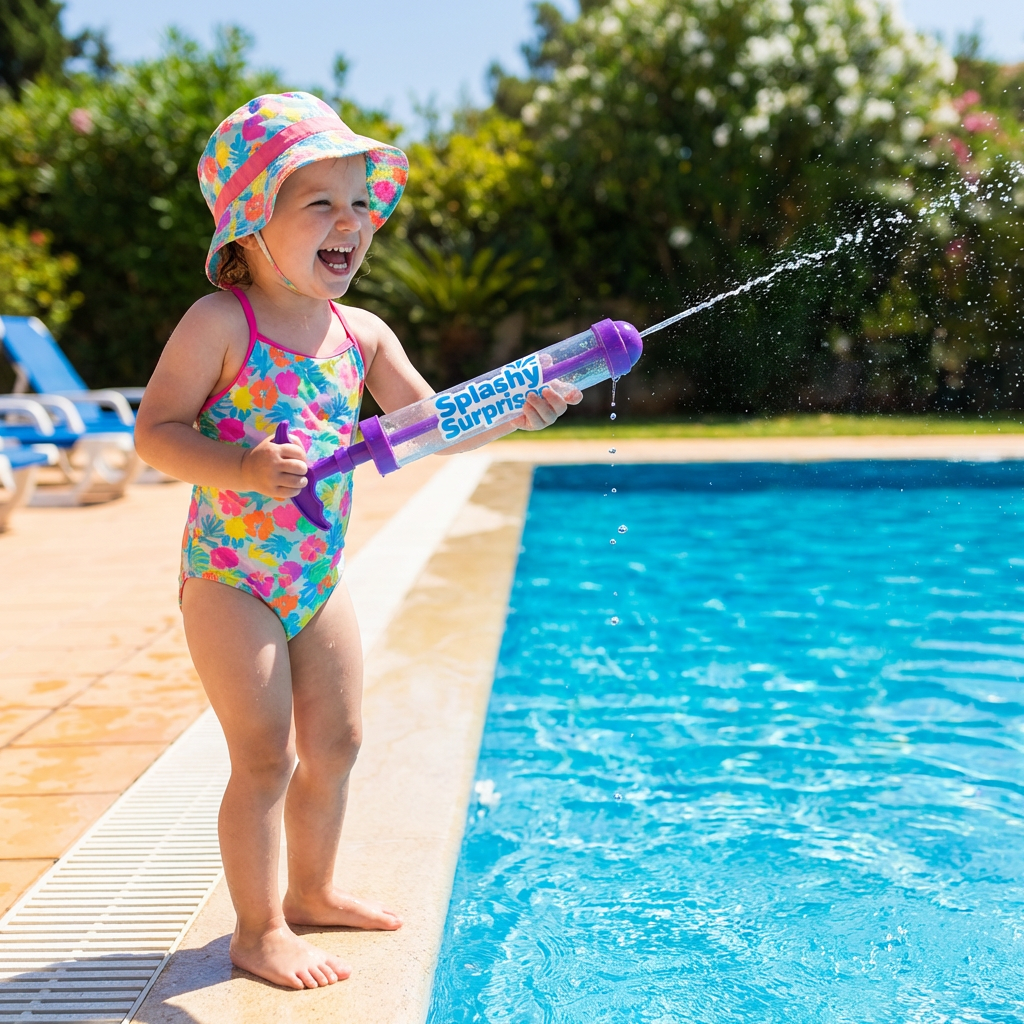 💥 Limited-Time 79% OFF! 🌊 Rotating Fireworks Water Gun – Ultimate Summer Toy