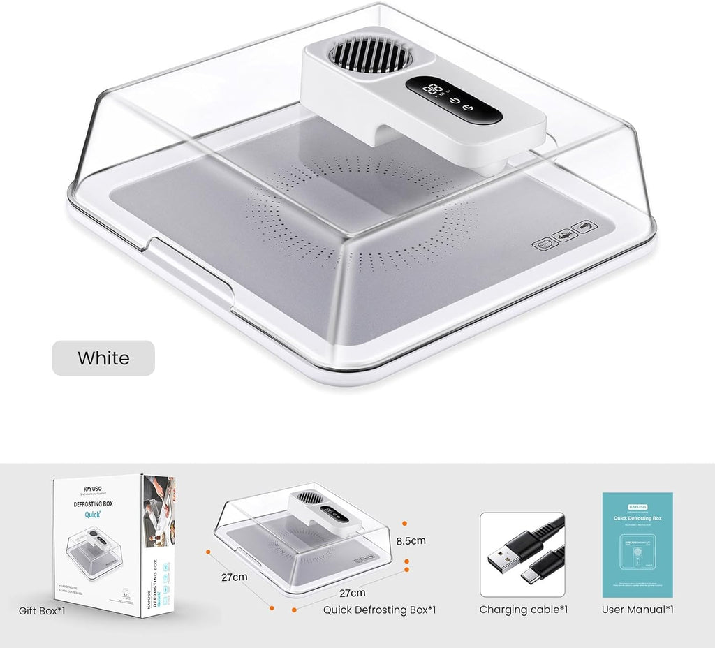 🔥50% OFF Today! M2 Rapid Defrost Tray – Thaw Frozen Meat in Minutes, Not Hours