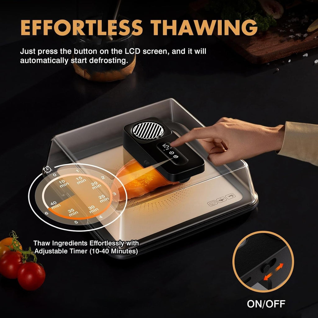 🔥50% OFF Today! M2 Rapid Defrost Tray – Thaw Frozen Meat in Minutes, Not Hours