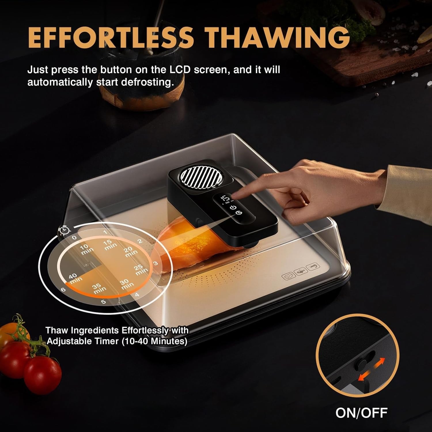 🔥50% OFF Today! M2 Rapid Defrost Tray – Thaw Frozen Meat in Minutes, Not Hours