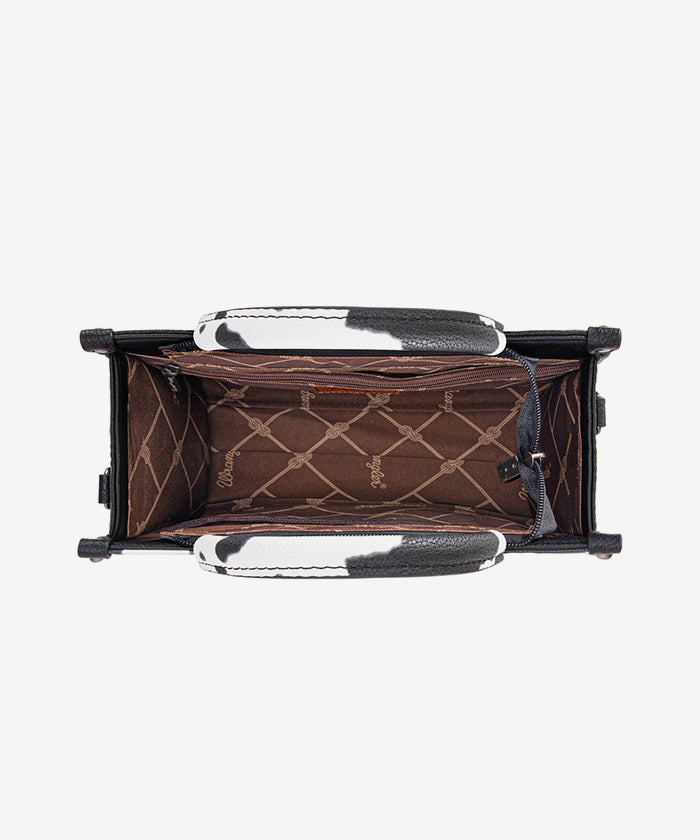 Wrangler Cow Print Concealed Crossbody Bag