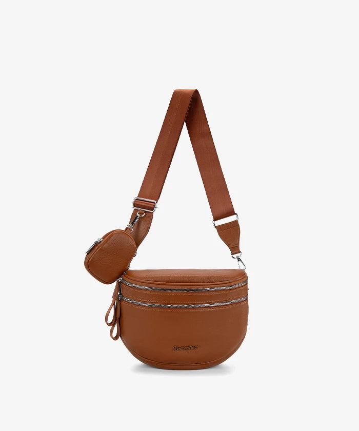Montana West Dual Zipper Bum Bag