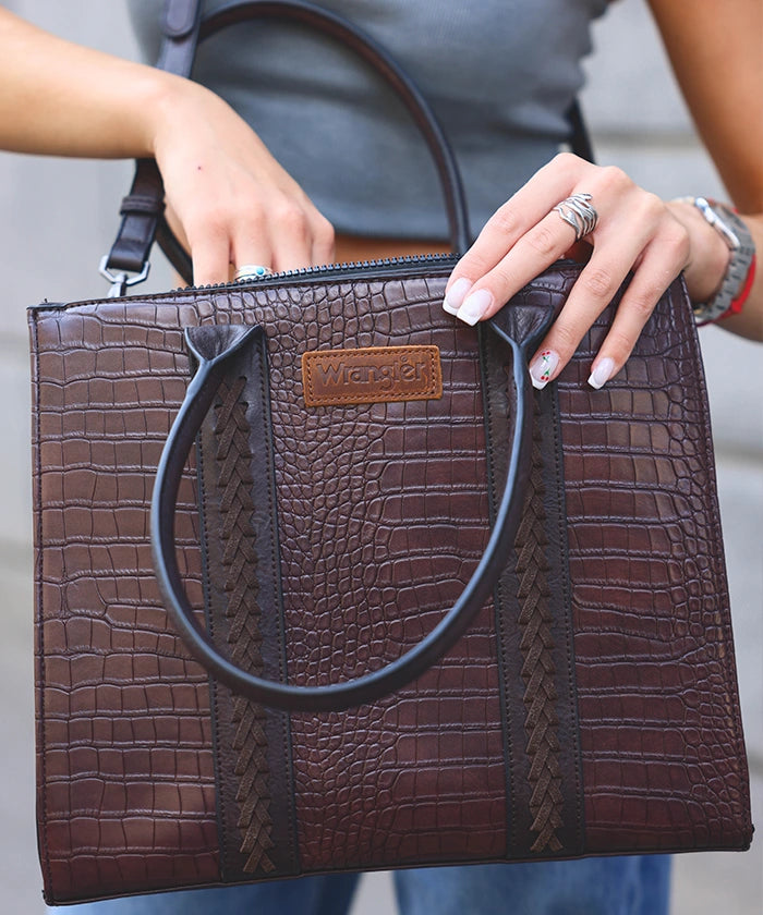 Wrangler Whipstitch Tote Bag