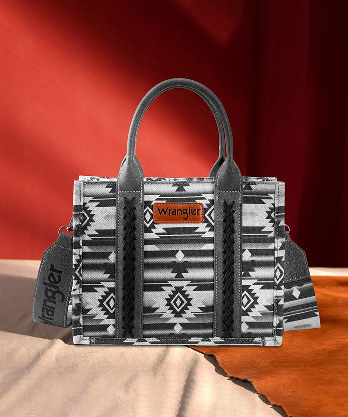 Wrangler Southwestern Crossbody Tote Bag